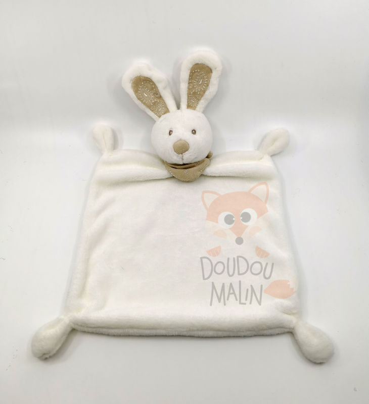  - my friend teddy - big comforter rabbit white beige 30 cm 